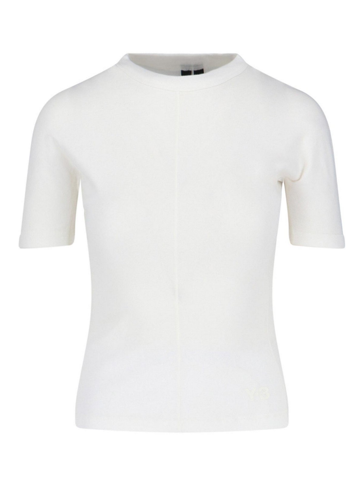 Shop Y-3 T-shirt Basic In White