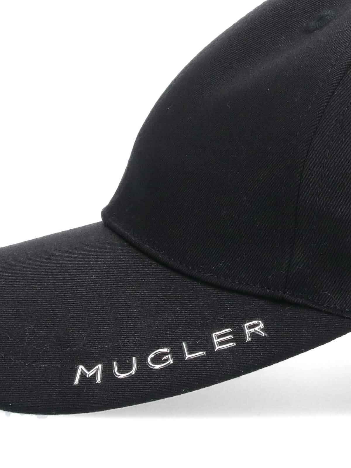 Shop Mugler Sombrero - Negro In Black