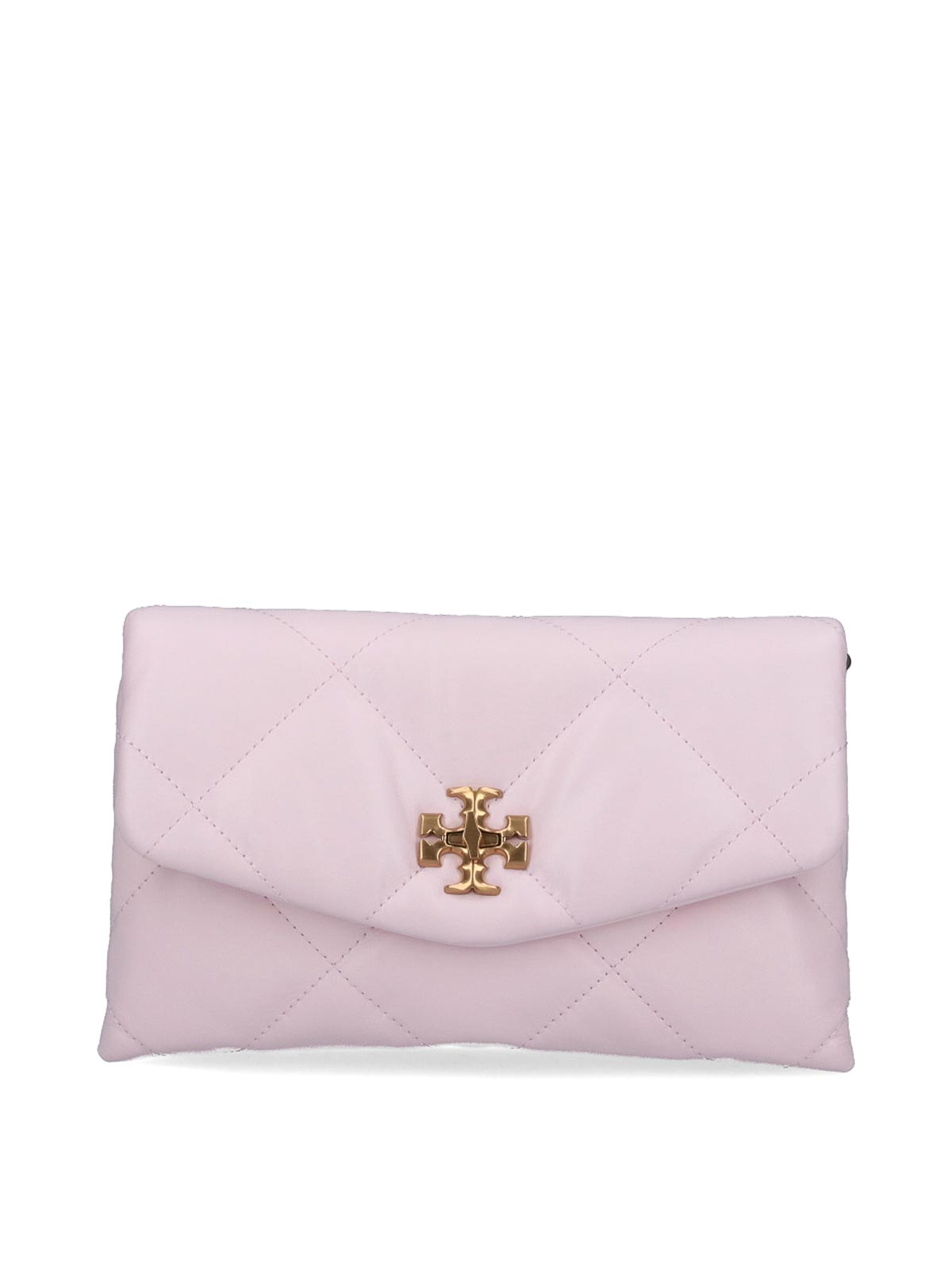 Shop Tory Burch Chain Wallet In White