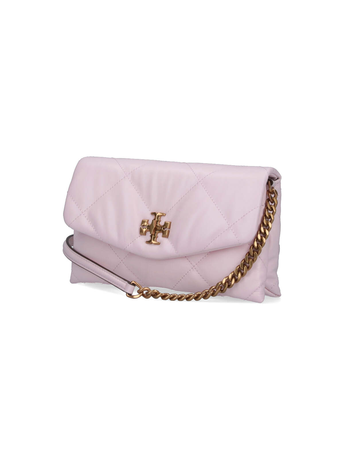 Shop Tory Burch Chain Wallet In White