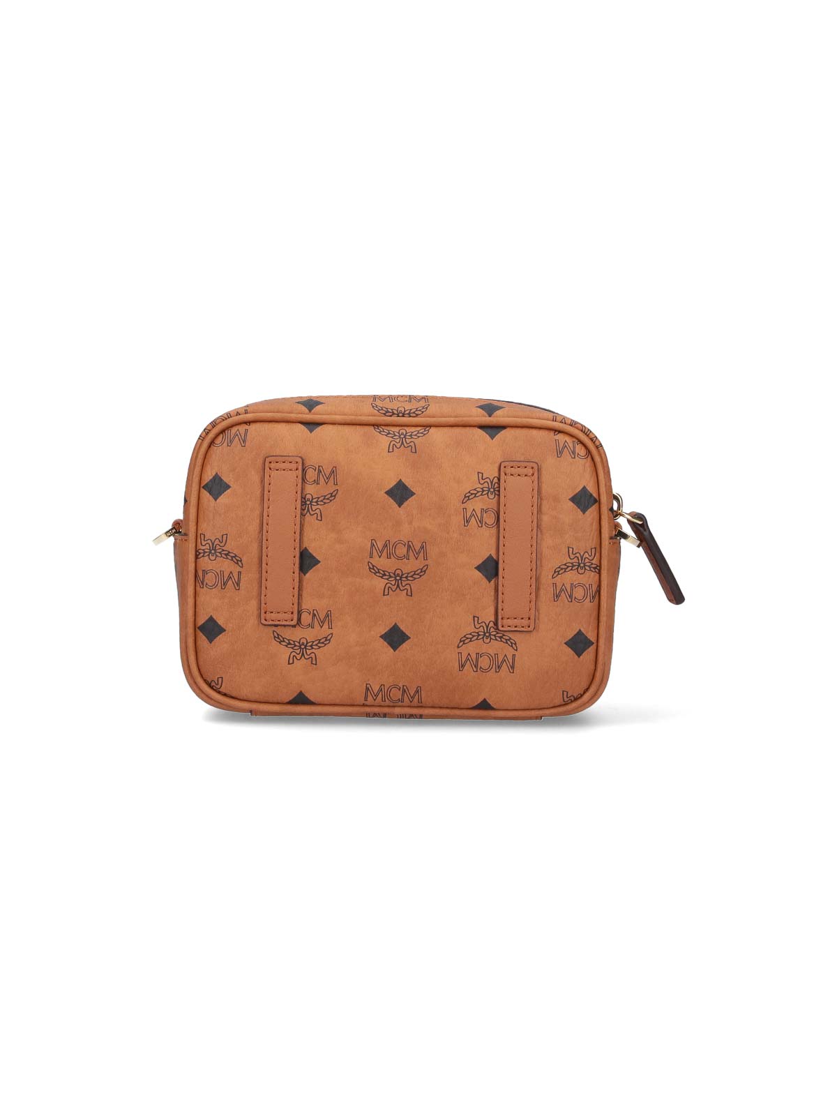 Shop Mcm Mini Shoulder Bag In Brown