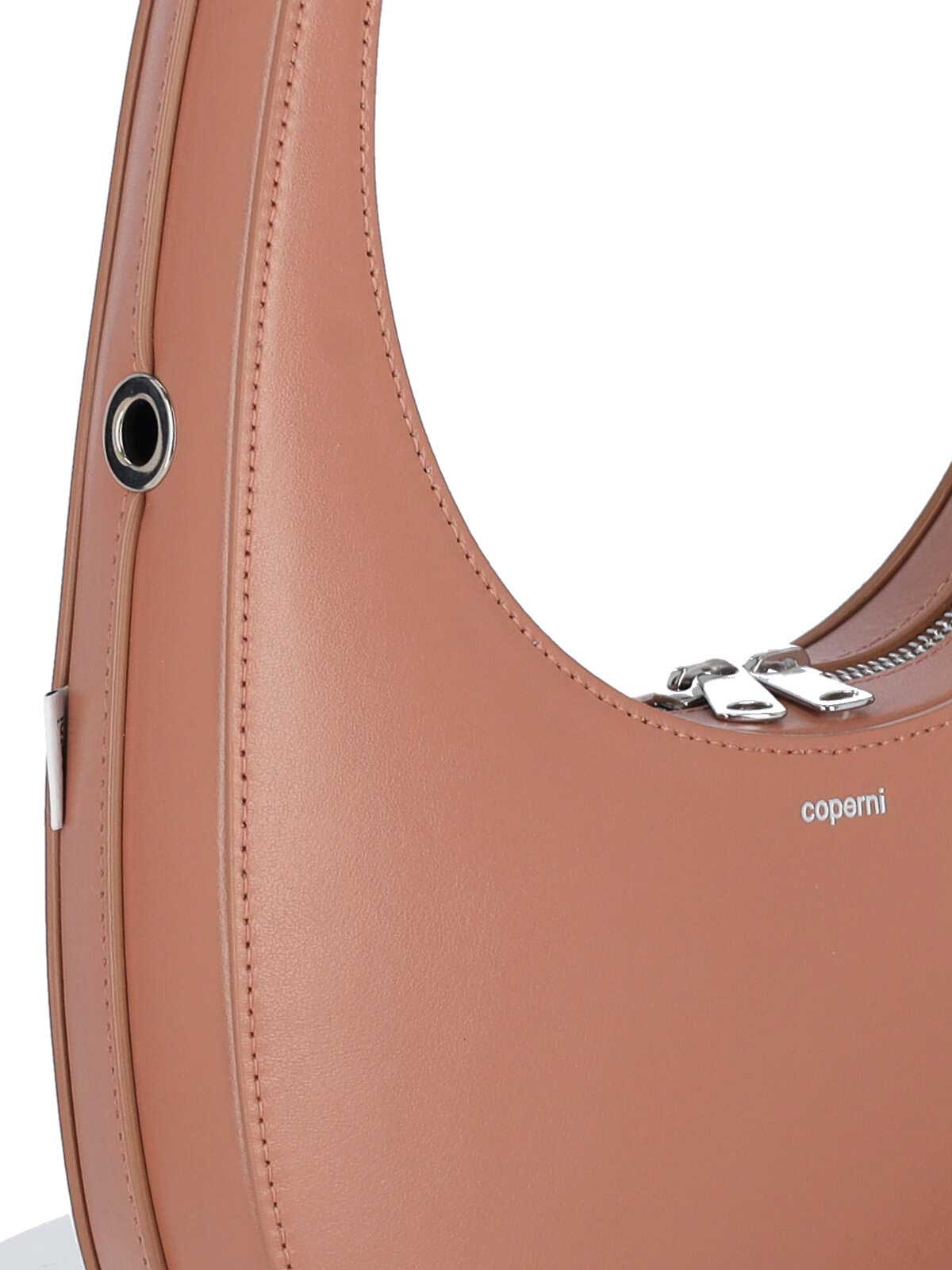 Shop Coperni Shoulder Bag In Brown