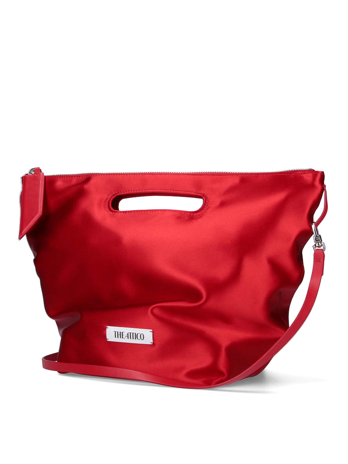 Shop Attico Tote Bag In Red