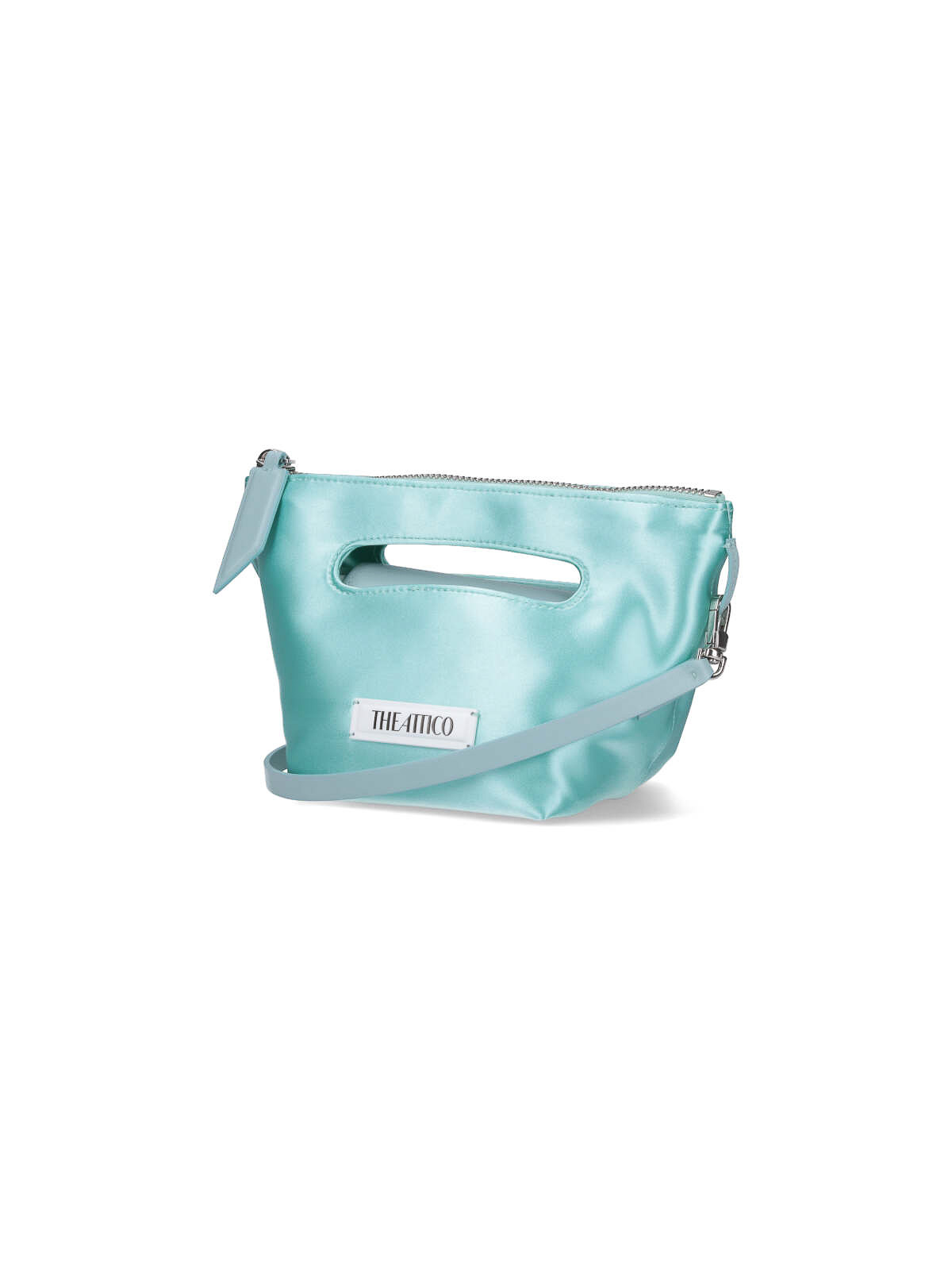 Shop Attico Mini Bag In Blue