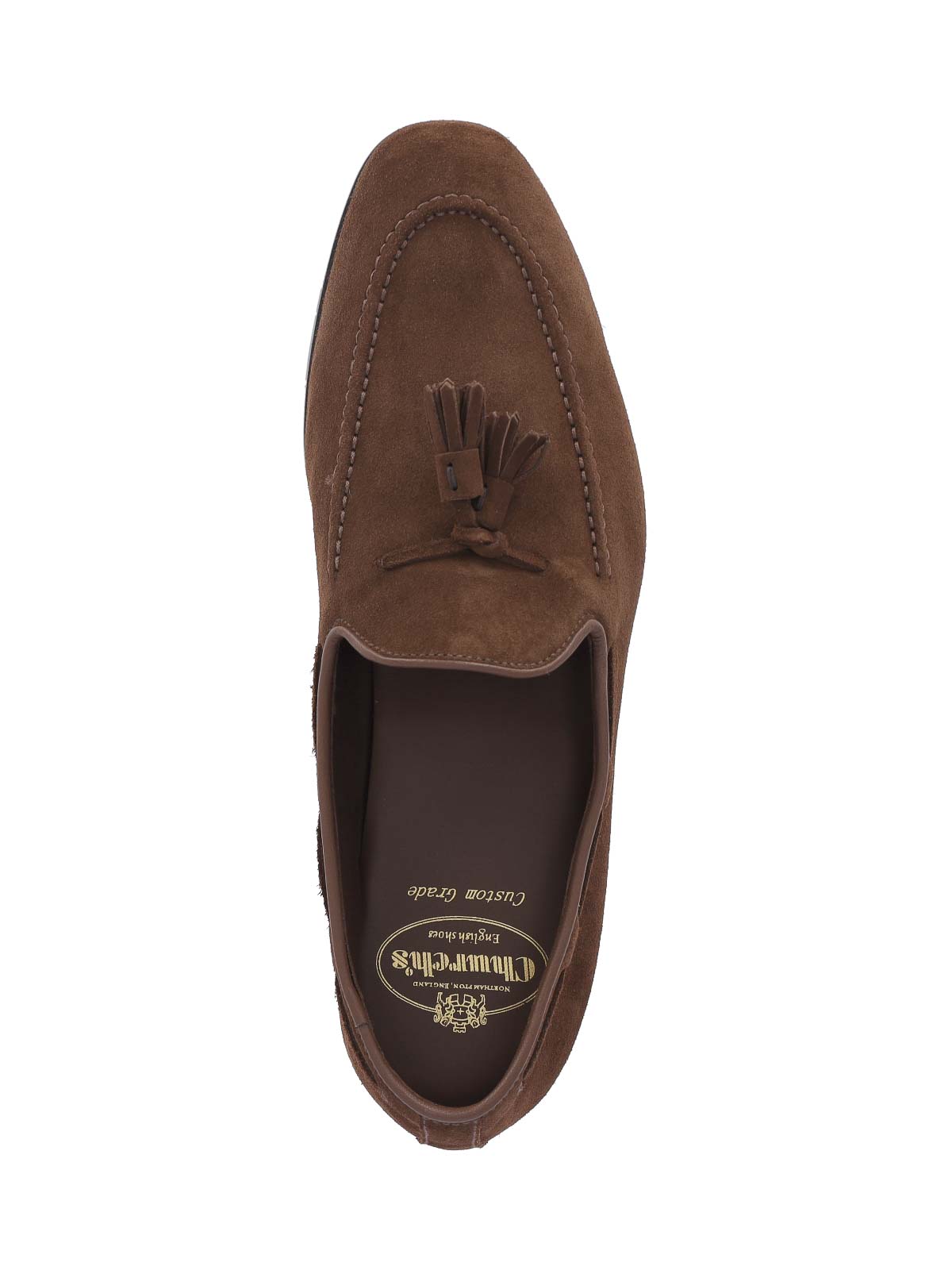 Shop Church's Leather Loafers In Brown