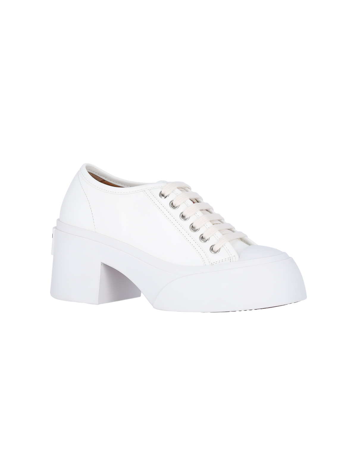 Shop Marni Sneakers Tacco In White