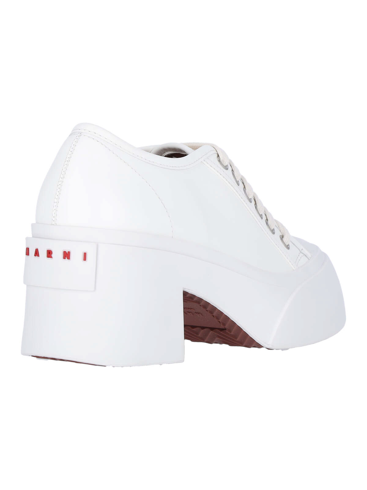 Shop Marni Sneakers Tacco In White