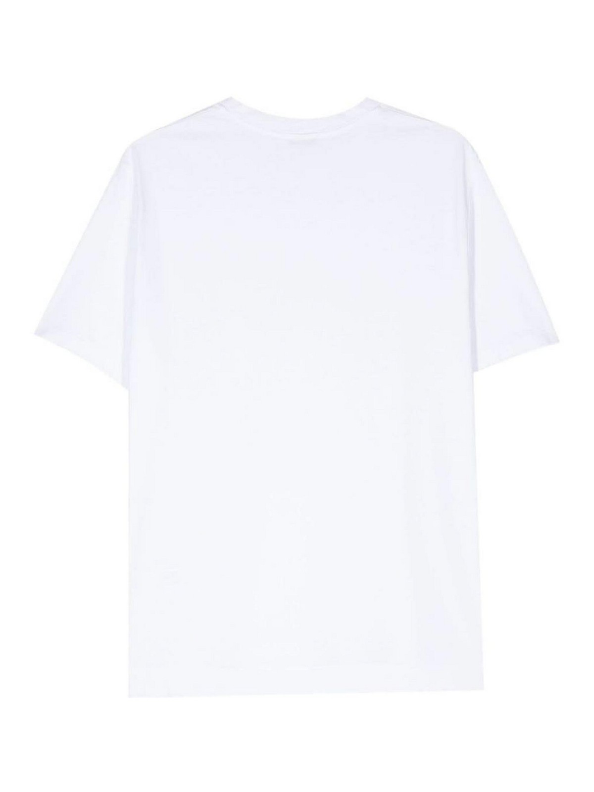 Shop Boglioli Cotton T-shirt In White