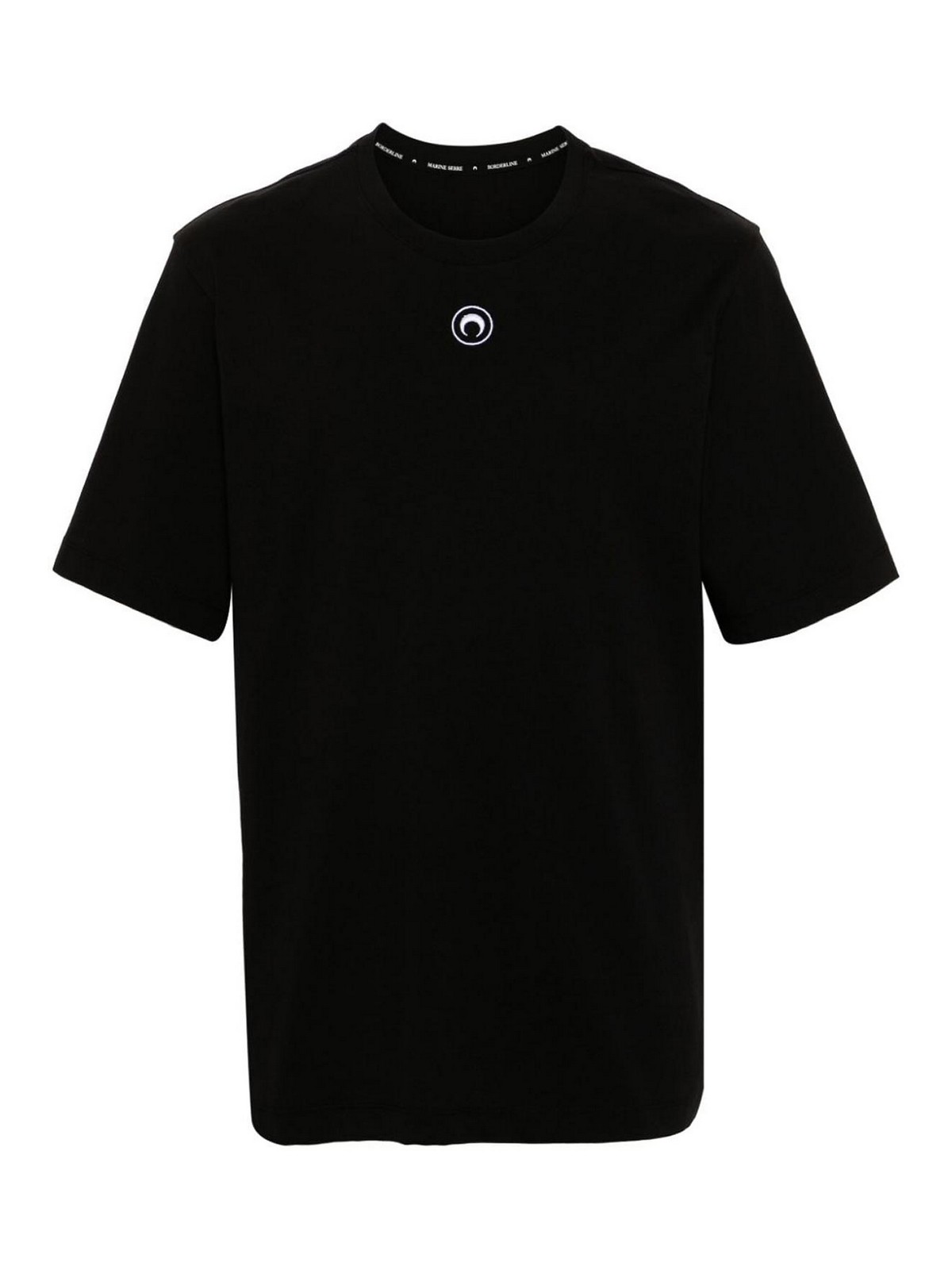 Shop Marine Serre Camiseta - Negro In Black