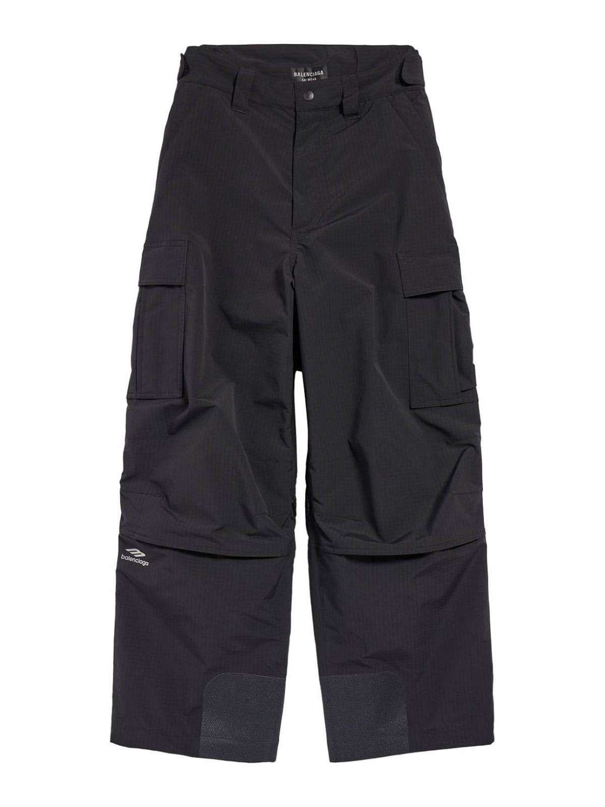Balenciaga 3b Sports Icon Ski Cargo Trousers In Negro