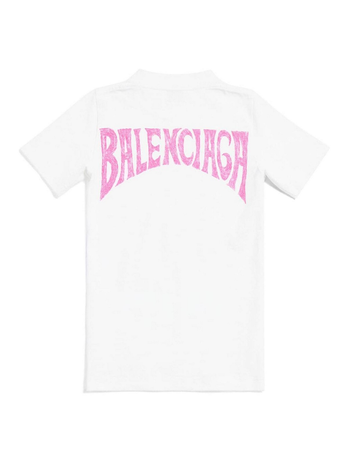 Shop Balenciaga Camiseta - Blanco
