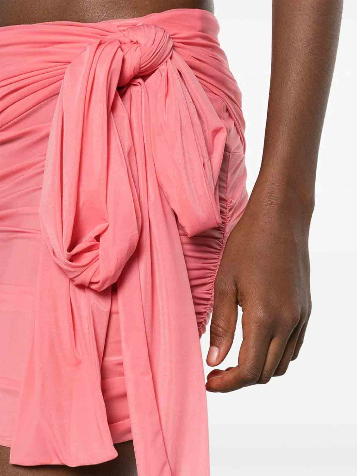 Shop Blumarine Minifalda - Color Carne Y Neutral
