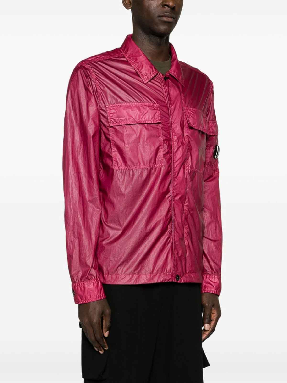 Shop C.p. Company Taylon L Nylon Jacket In Rojo