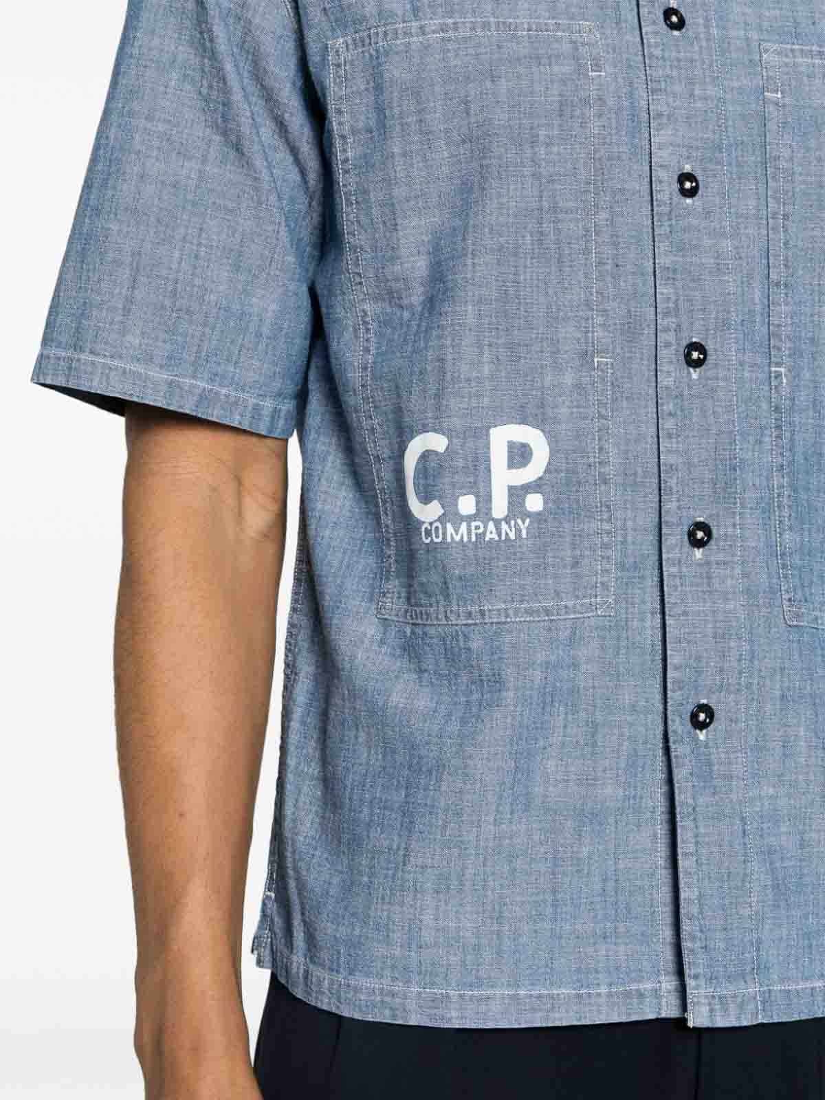 Shop C.p. Company Camisa - Azul In Blue
