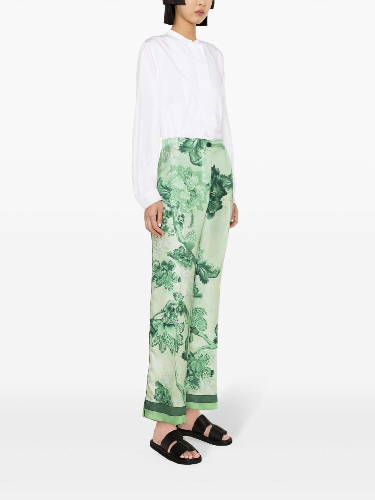 Shop F.r.s For Restless Sleepers Pantalón Casual - Verde