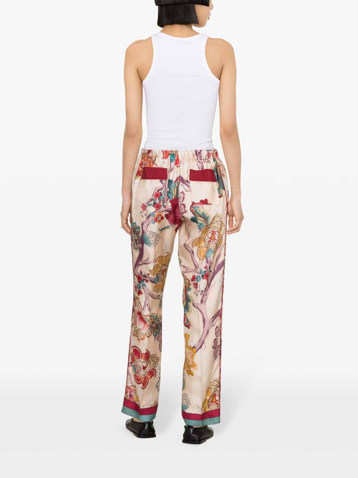 Shop F.r.s For Restless Sleepers Pantalón Casual In Color Carne Y Neutral