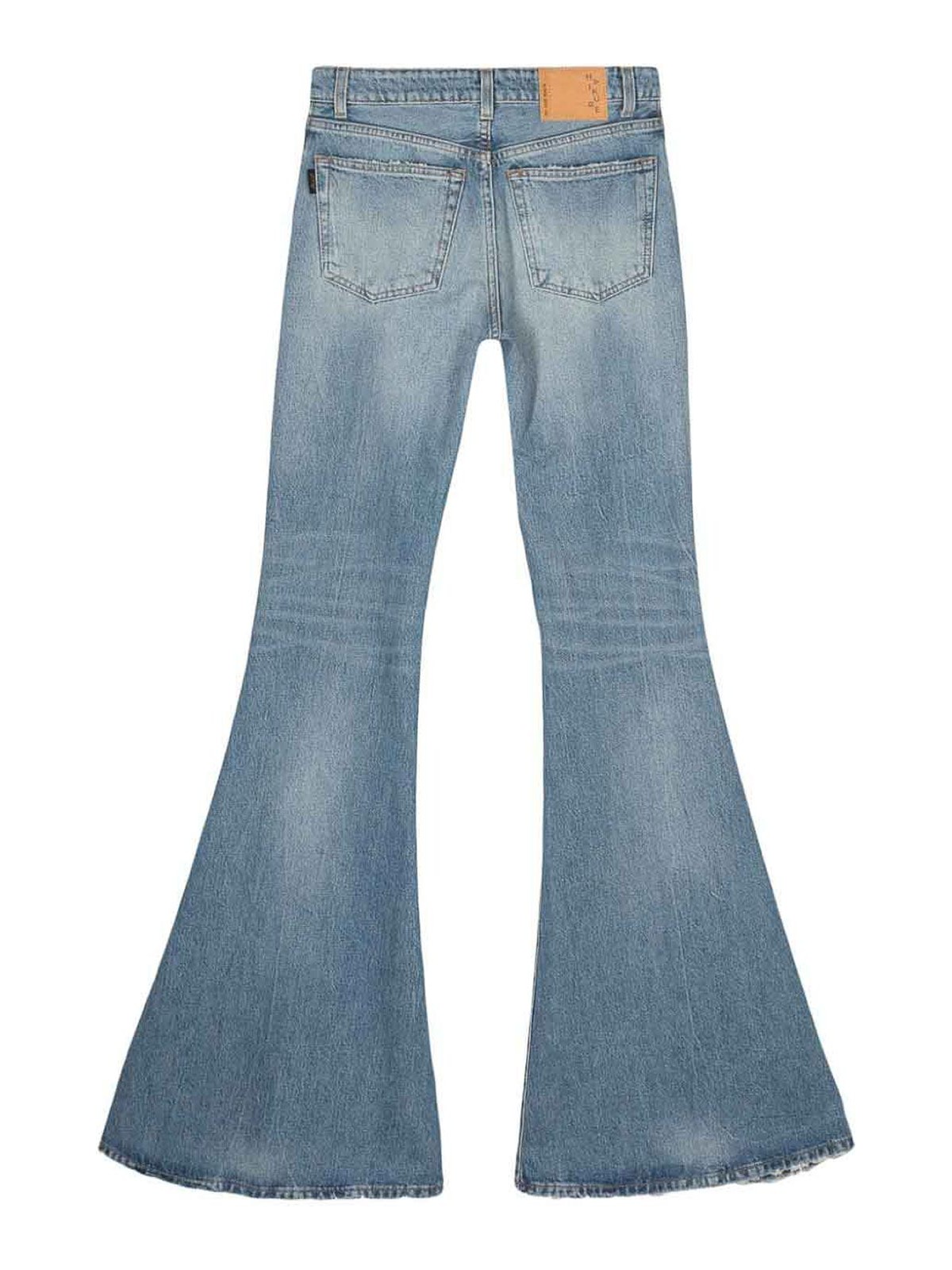 Shop Haikure Jeans Acampanados - Lavado Oscuro