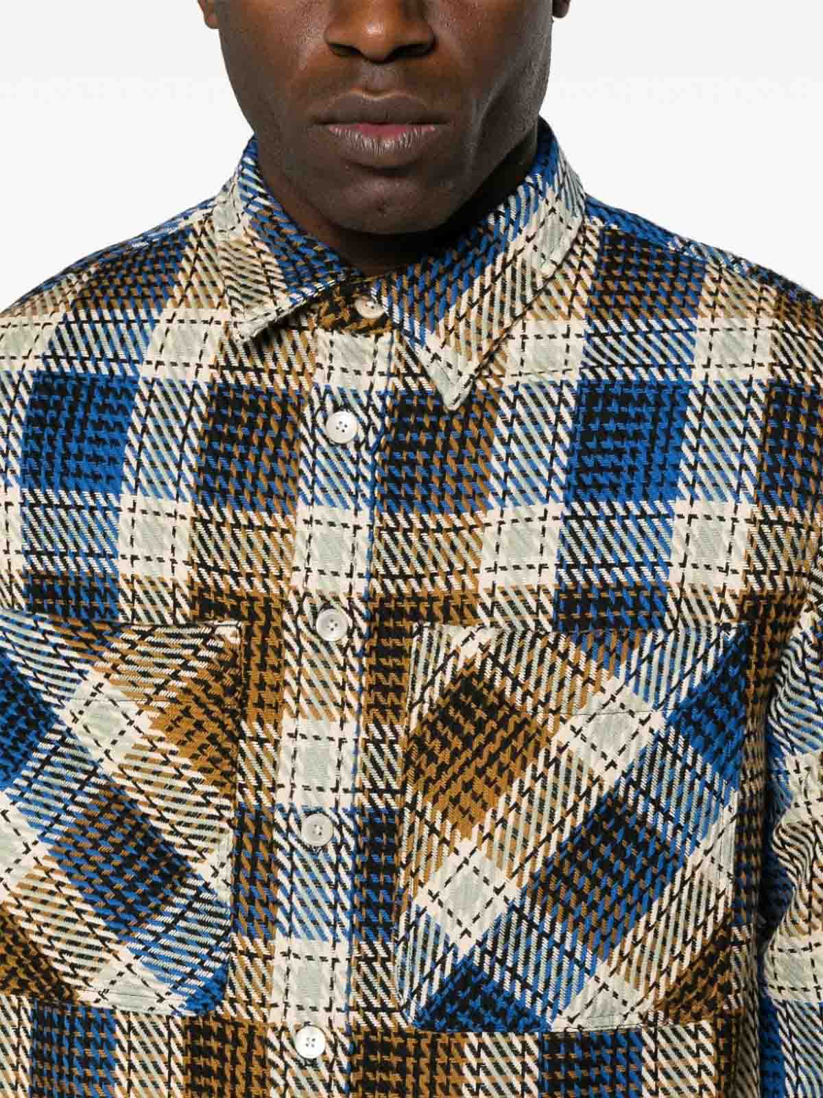Shop Ps By Paul Smith Checked Casual Shirt In Brown