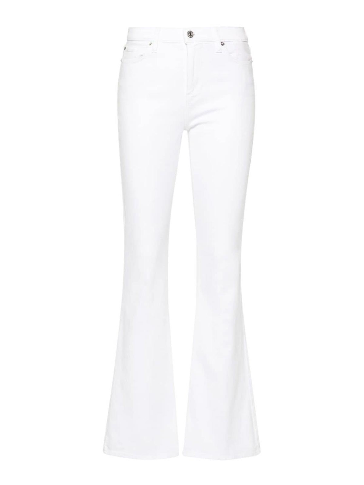 Shop Seven Hw Ali Luxe Denim Jeans In Blanco