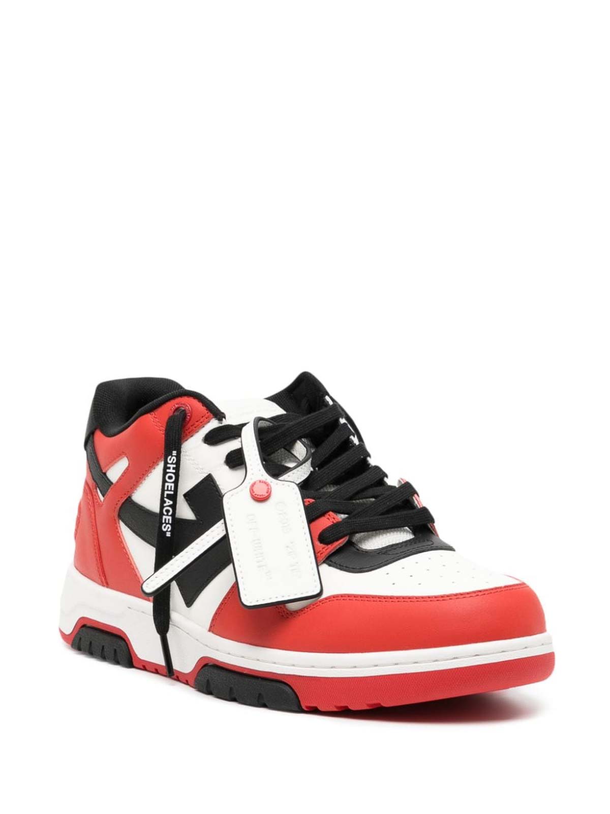 Shop Off-white Out Of Office Sneakers In Rojo