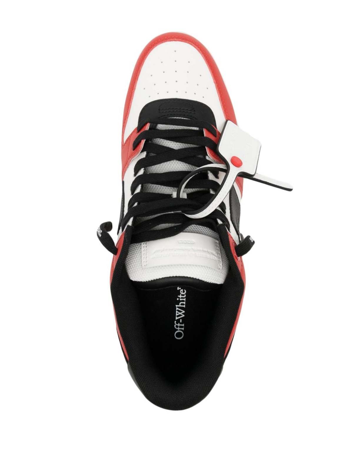 Shop Off-white Out Of Office Sneakers In Rojo