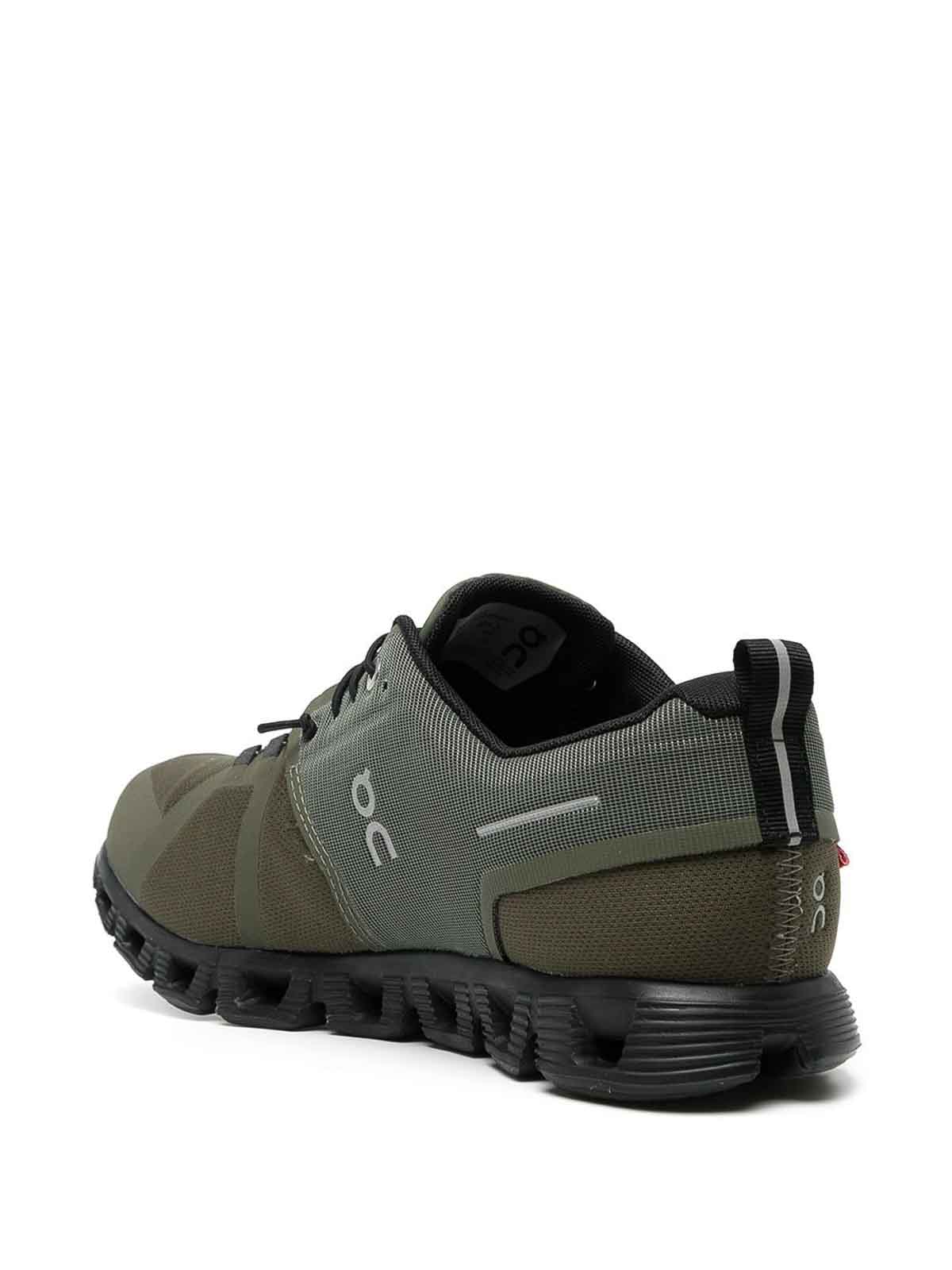 Shop On Running Cloud 5 Waterproof Running Sneakers In Green