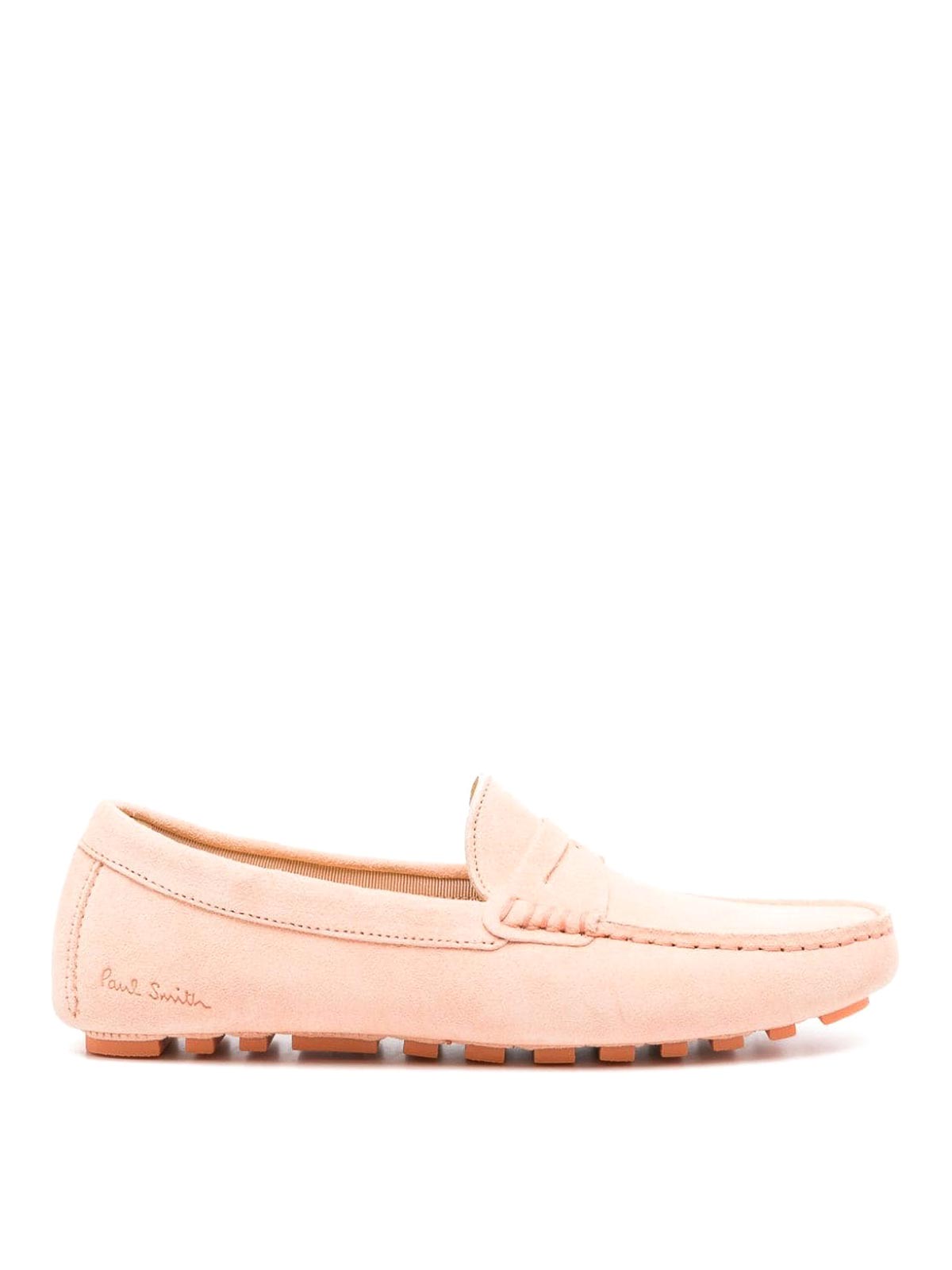 Paul Smith Suede Loafers In Naranja