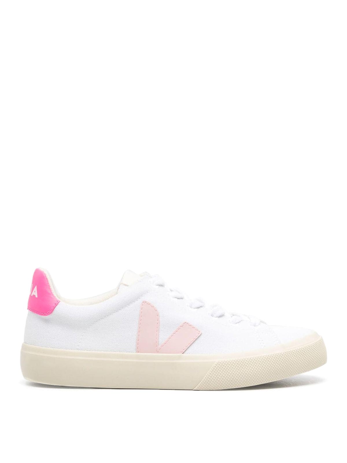 Shop Veja Campo Canvas Sneakers In Nude & Neutrals
