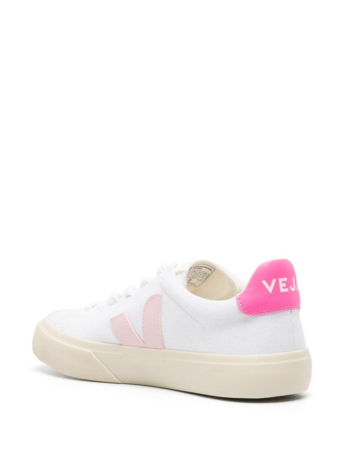 Shop Veja Campo Canvas Sneakers In Nude & Neutrals
