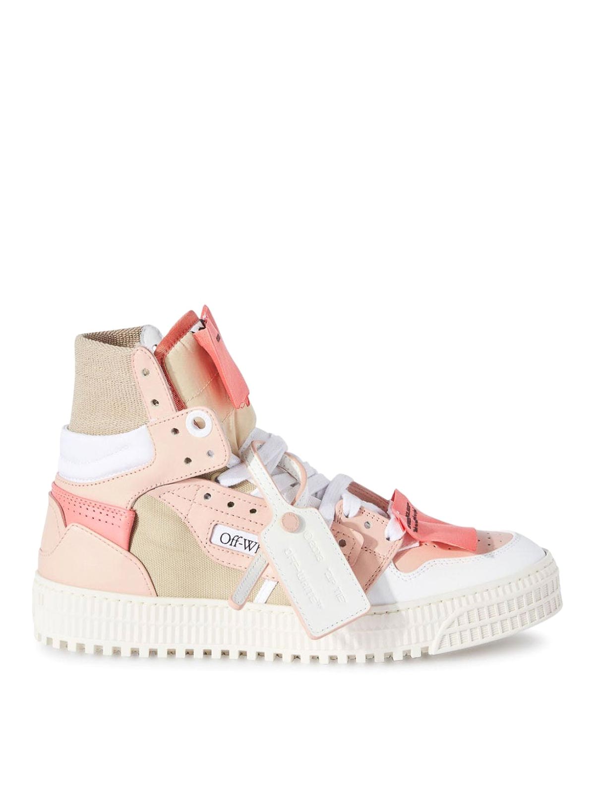 Shop Off-white 30 Off Court Sneakers In Color Carne Y Neutral