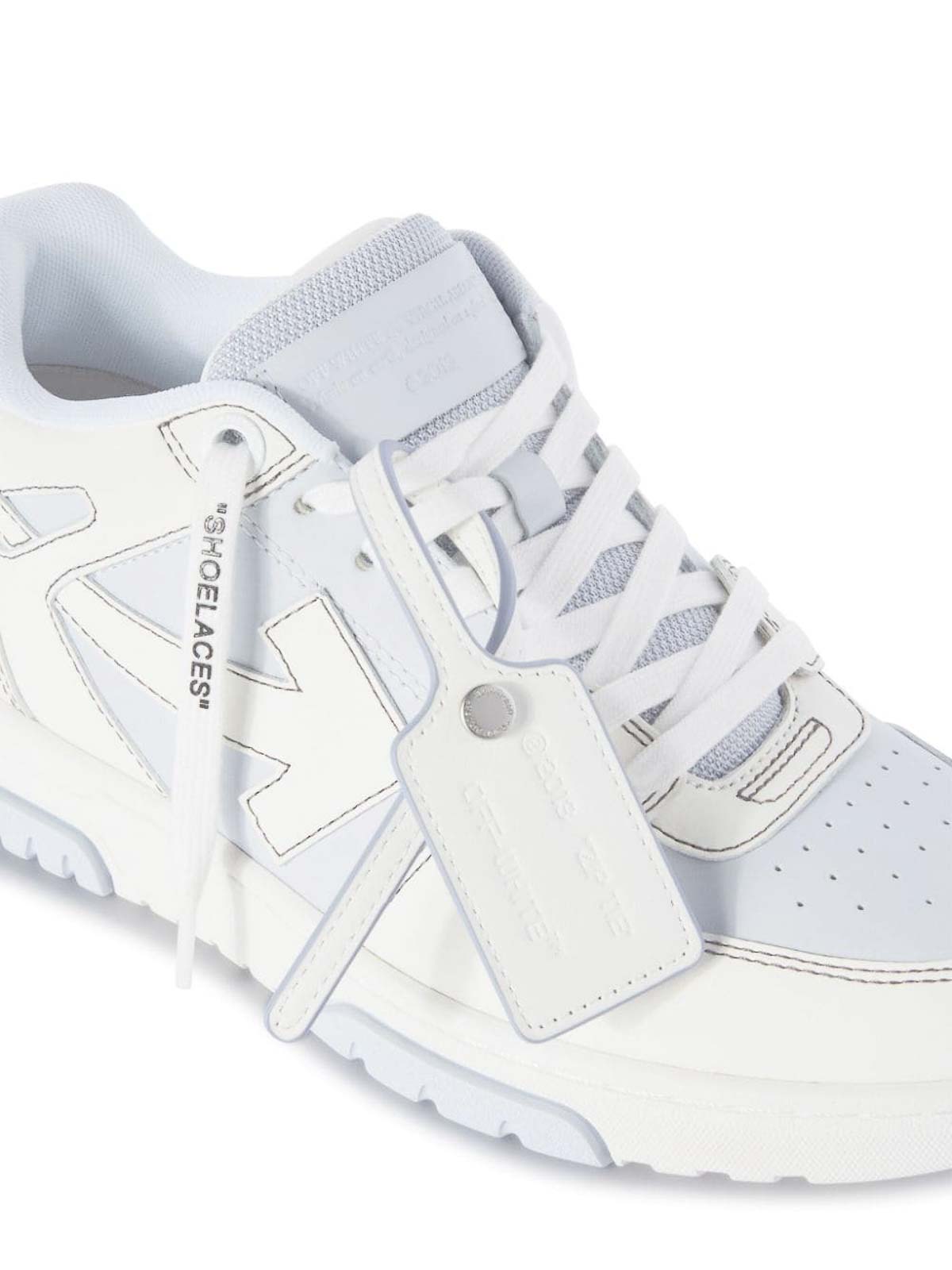 Shop Off-white Out Of Office Sneakers In Azul