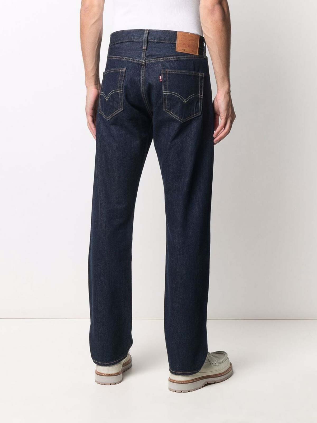 Shop Levi's Indigo Blue  Jeans