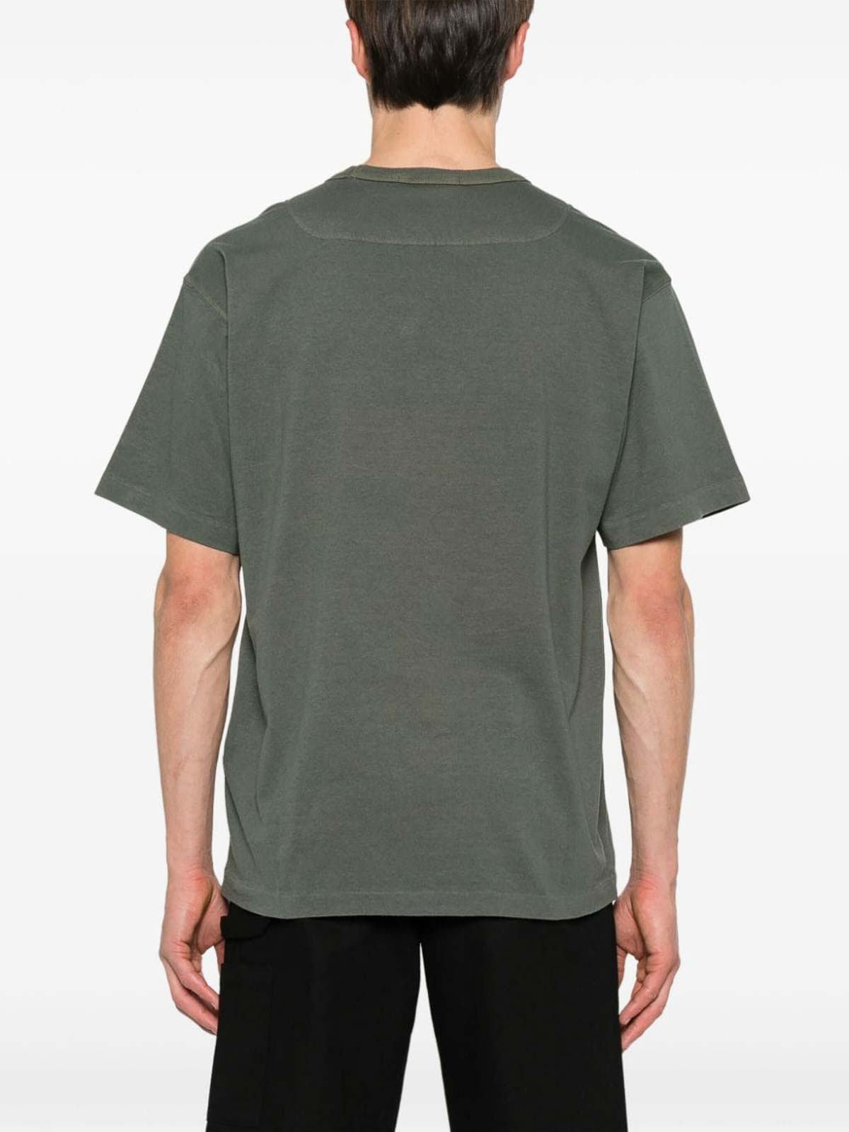 Shop Stone Island T-shirt With Logo In Green