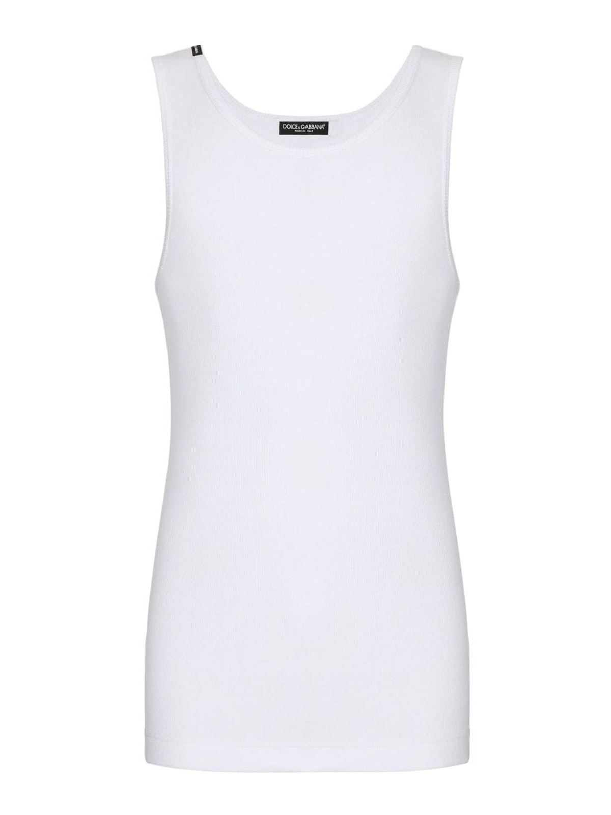Shop Dolce & Gabbana Crew-neck T-shirt In White