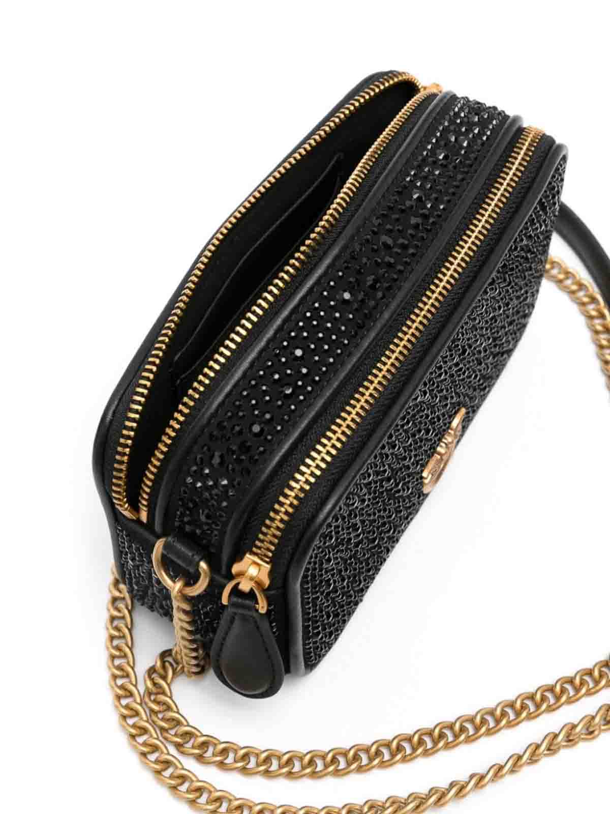 Shop Pinko Camera Case' Bag Black Embellishment