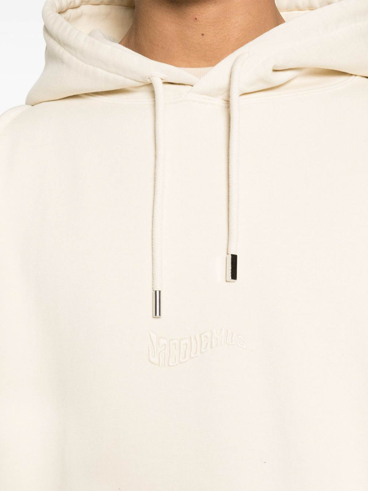 Jacquemus Le Sweatshirt Camargue Hoodie - Beige|245JS0532087130