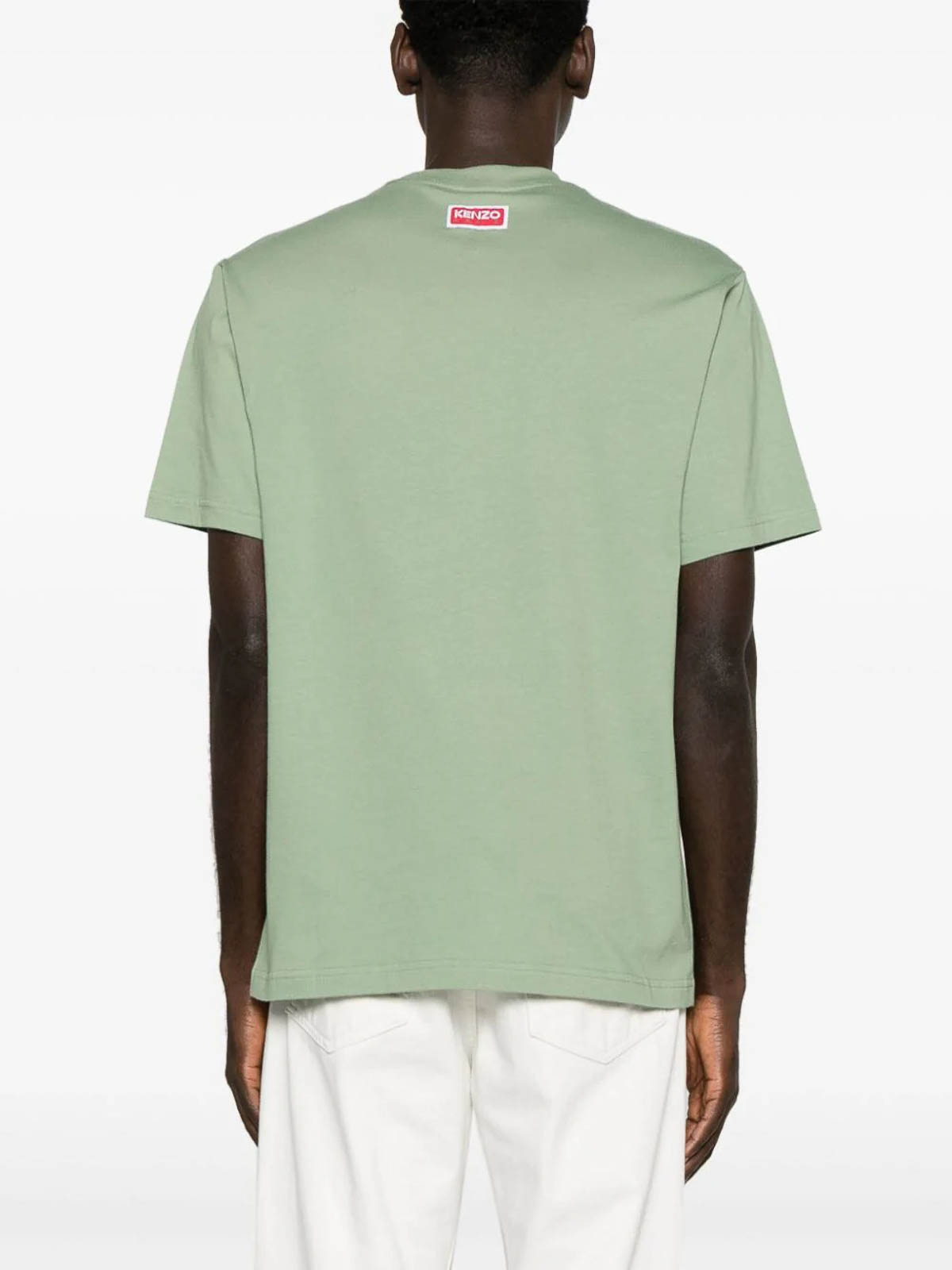 Kenzo Elephant T-Shirt - Beige - Men|FE55TS1894SG47 | thebs.com