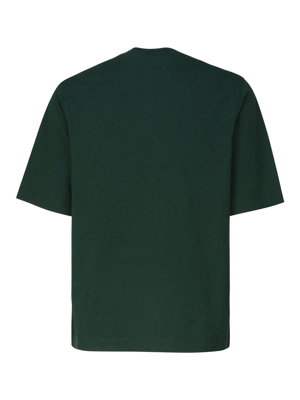 Shop Burberry Equestrian Knight T-shirt In Dark Green