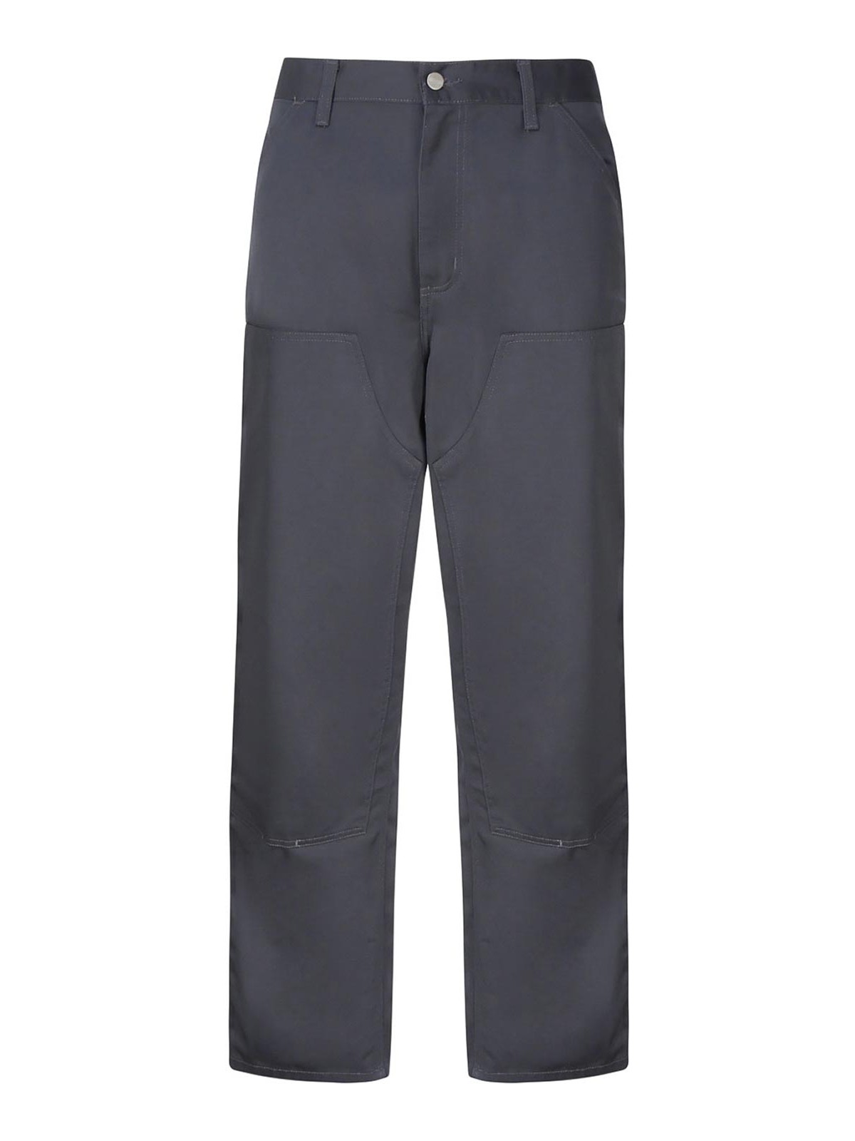 Carhartt Trousers With Knee Detail In Grey