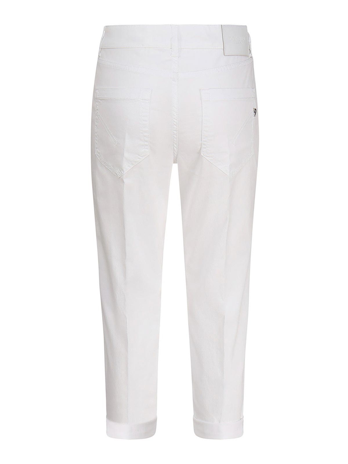 Shop Dondup Koons Loose Jeans In Bull Stretch In White
