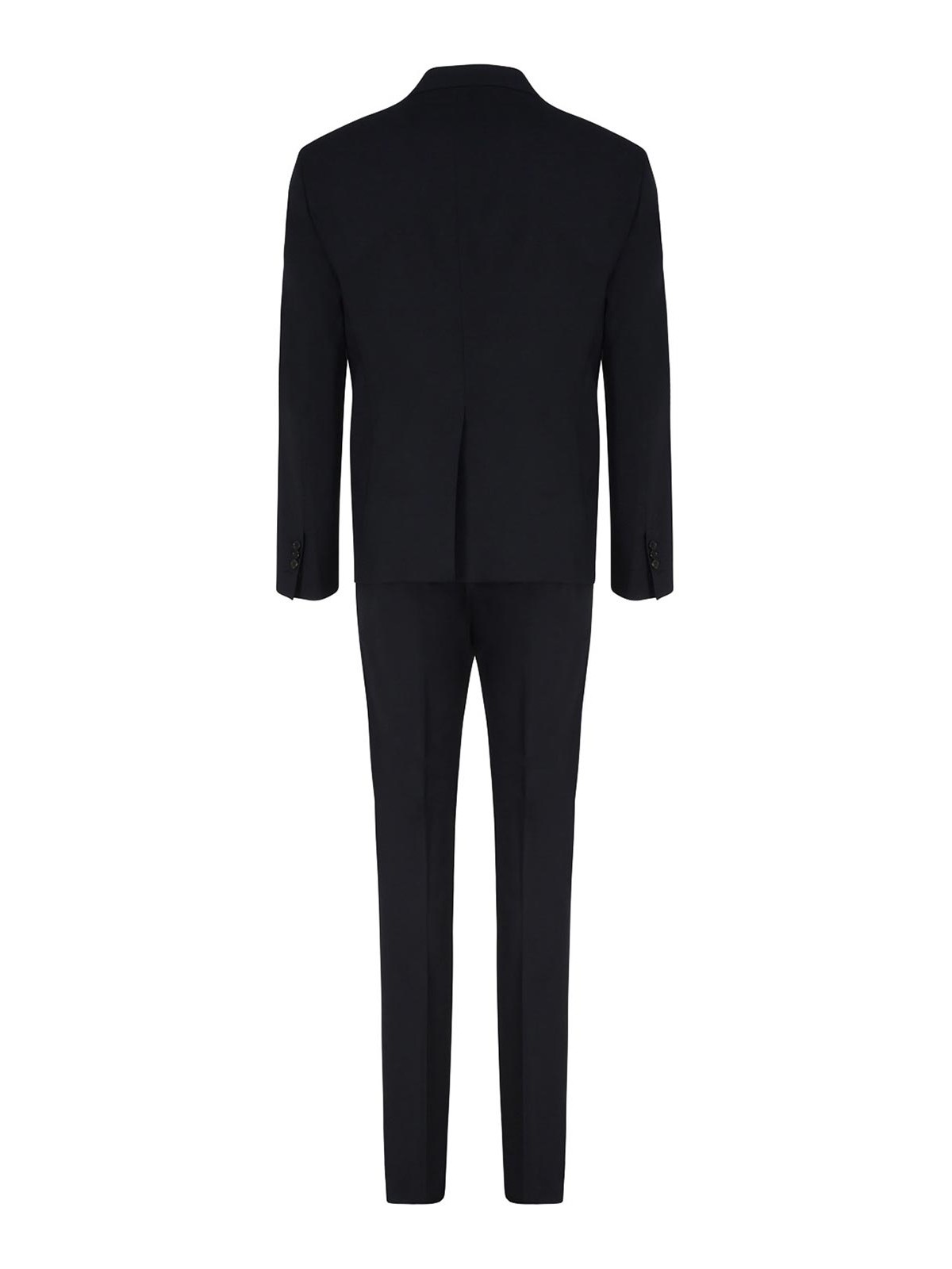 Shop Dsquared2 Stretch Suit Slim Fit Peak Lapels Two-button In Blue