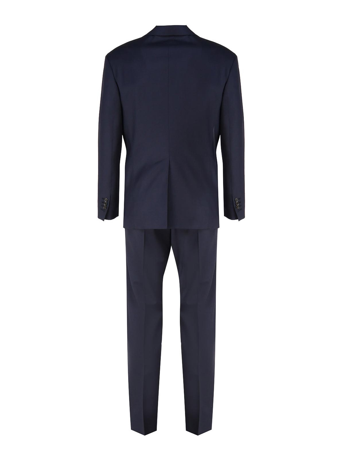 Shop Dsquared2 Stretch Combed Suit In Blue
