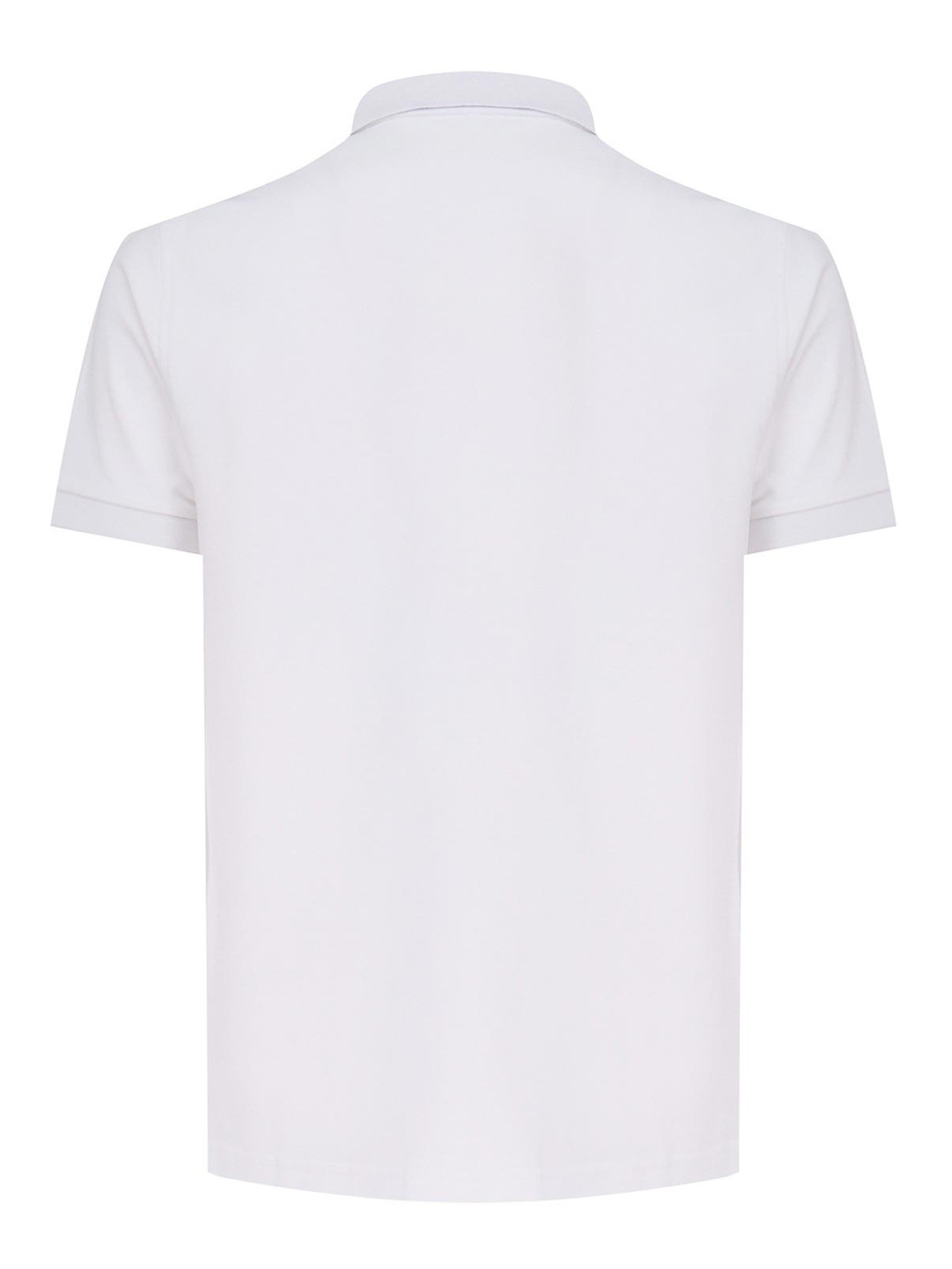 Shop Fay Polo - Blanco In White