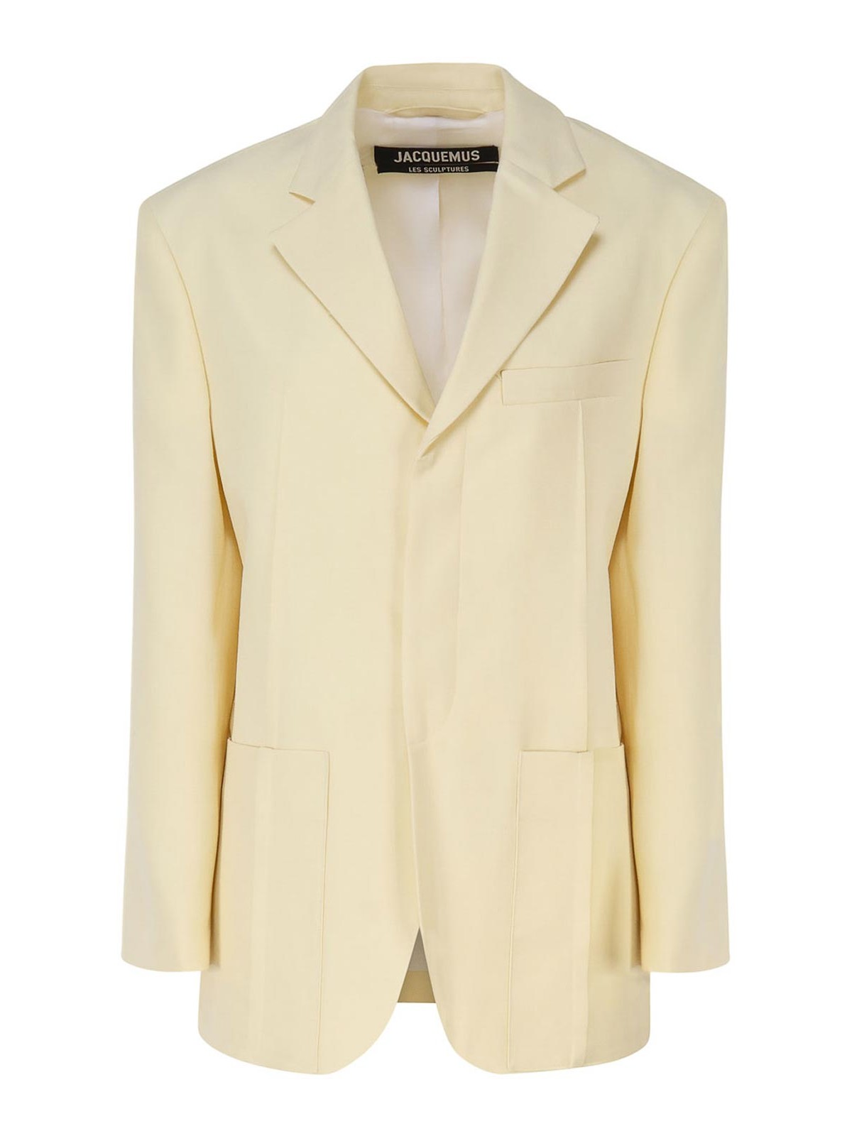 Jacquemus Jacket The Mans Dress In Yellow