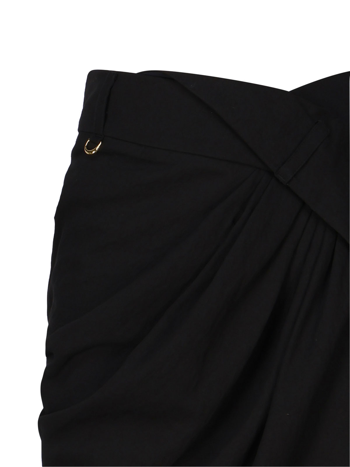 Shop Jacquemus Miniskirt La Mini Jupe Saudade In Black