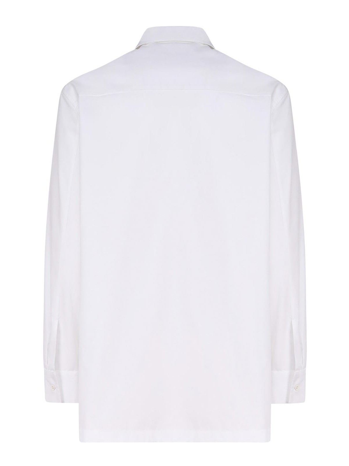 Shop Jil Sander Shirt With Pocket In White