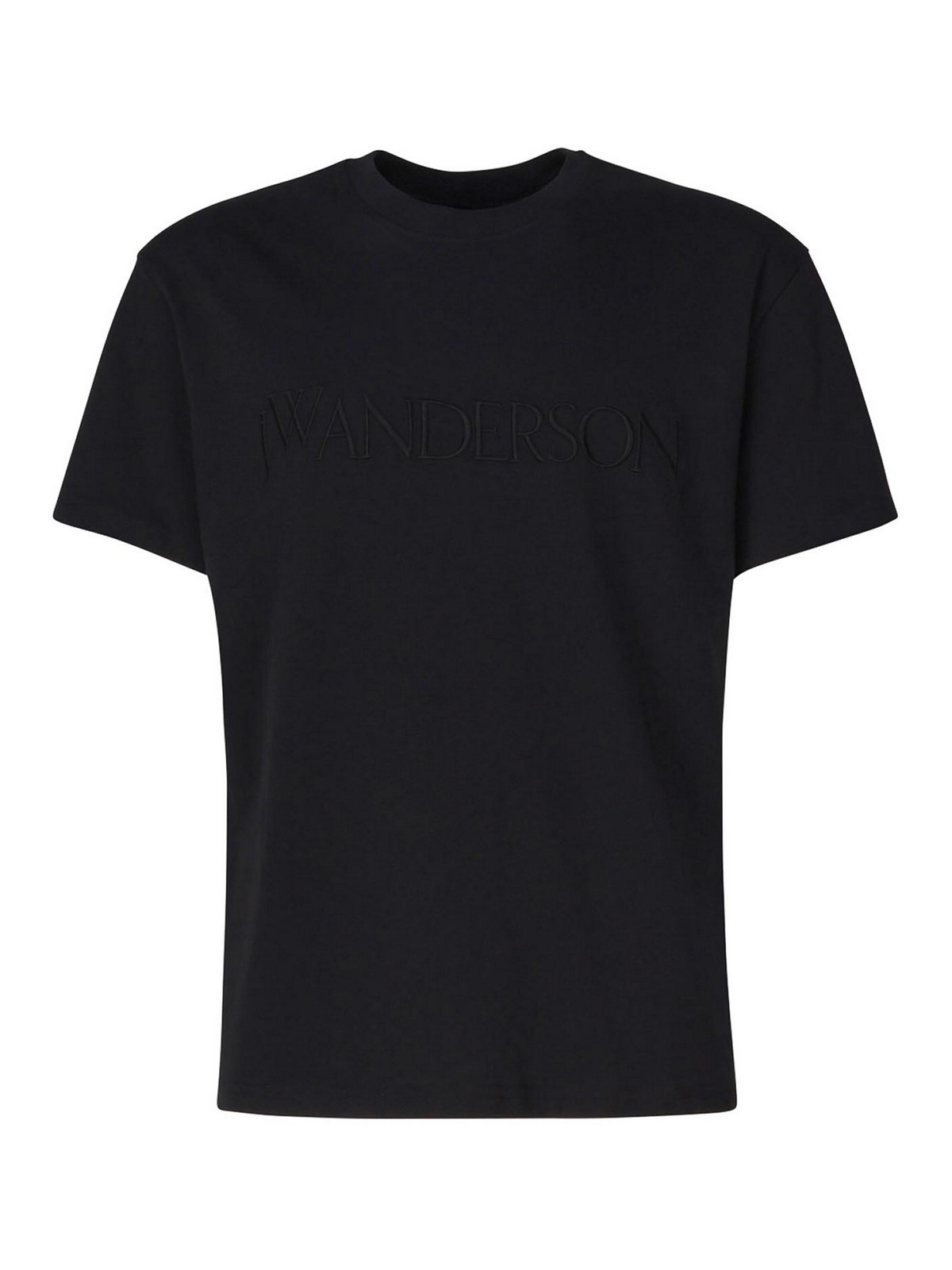Shop Jw Anderson Camiseta - Negro In Black