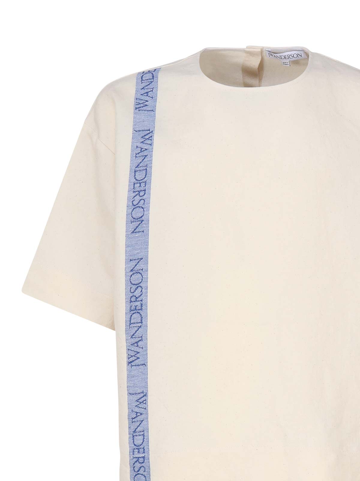 Shop Jw Anderson T-shirt With Logo In White