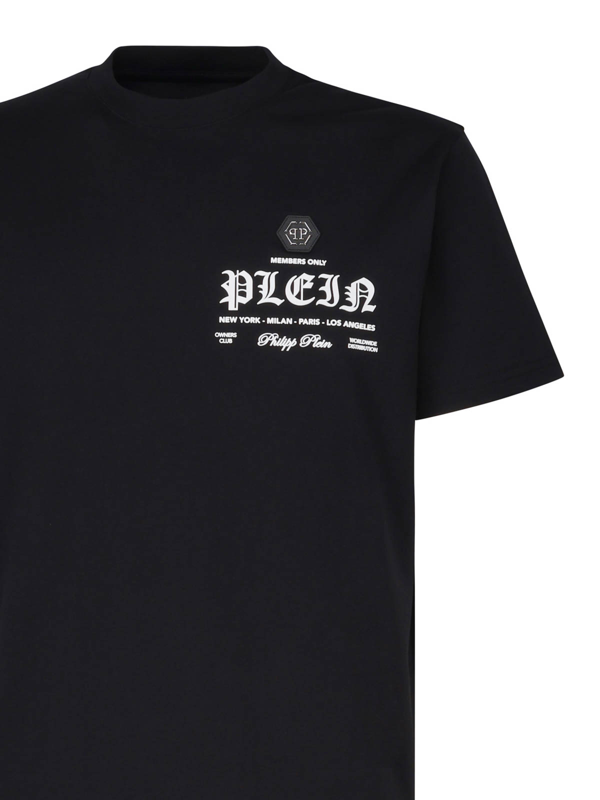 Shop Philipp Plein Camiseta - Negro In Black