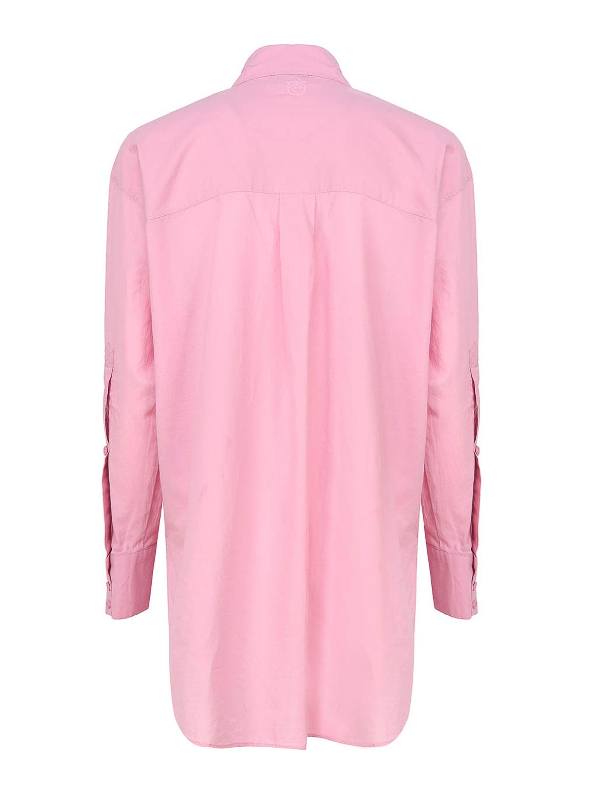 Shop Pinko Pink Shirt In Nude & Neutrals